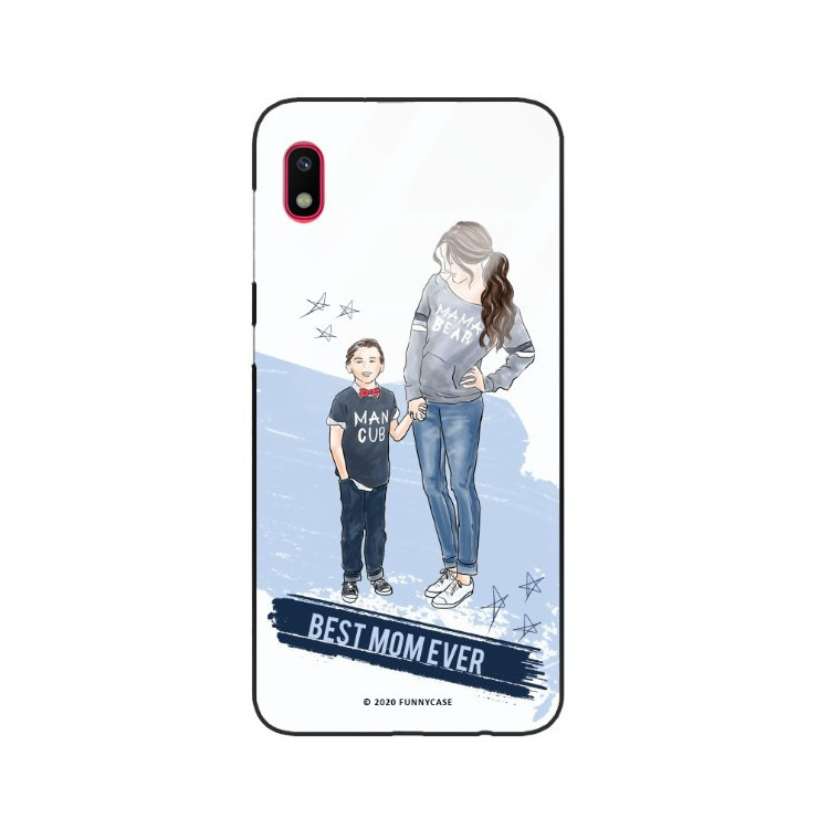 ETUI BLACK CASE GLASS NA TELEFON SAMSUNG GALAXY A10 ST_MOMLIFE106