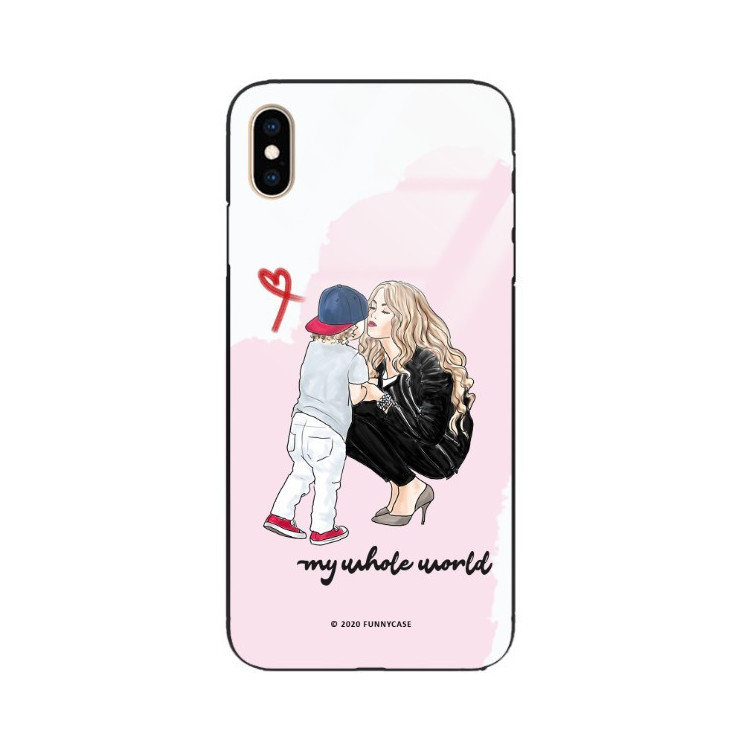 Etui Apple IPHONE XS MAX, ST_MOMLIFE109 Wzory - FunnyCase