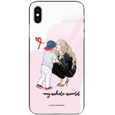 Etui Apple IPHONE XS MAX, ST_MOMLIFE109 Wzory - FunnyCase