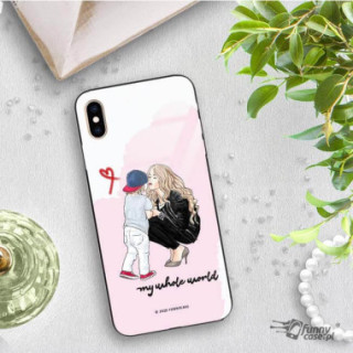 Etui Apple IPHONE XS MAX, ST_MOMLIFE109 Wzory - FunnyCase