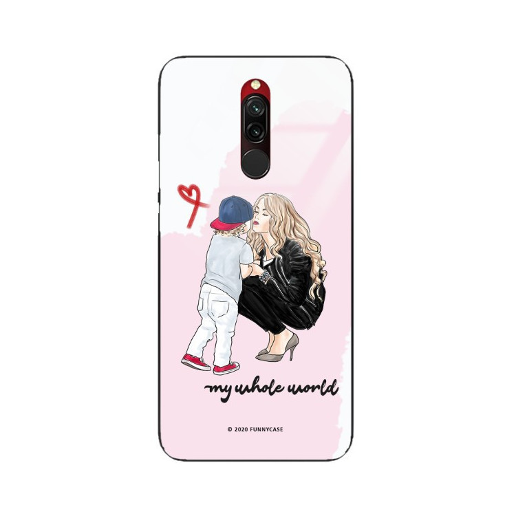 Etui Xiaomi REDMI 8, ST_MOMLIFE109 Wzory - FunnyCase