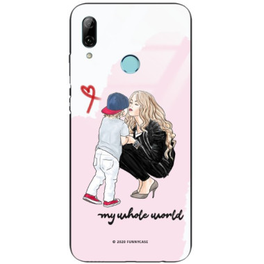 ETUI BLACK CASE GLASS NA TELEFON HUAWEI P SMART 2019 ST_MOMLIFE109