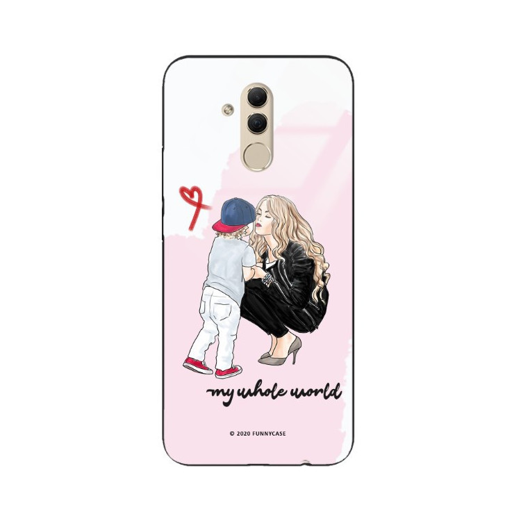 ETUI BLACK CASE GLASS NA TELEFON HUAWEI MATE 20 LITE ST_MOMLIFE109