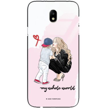 Etui Samsung GALAXY J7 2017 / J7 PRO, ST_MOMLIFE109 Wzory - FunnyCase