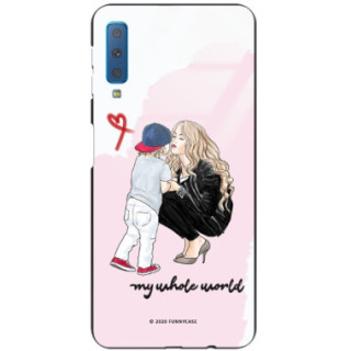 Etui Samsung GALAXY A7 2018, ST_MOMLIFE109 Wzory - FunnyCase