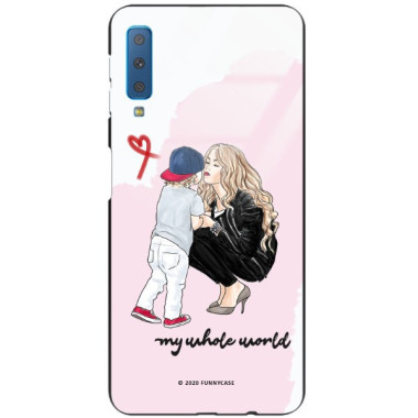 Etui Samsung GALAXY A7 2018, ST_MOMLIFE109 Wzory - FunnyCase