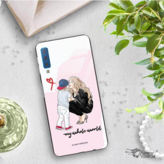Etui Samsung GALAXY A7 2018, ST_MOMLIFE109 Wzory - FunnyCase