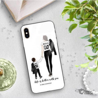 Etui Apple IPHONE XS MAX, ST_MOMLIFE112 Wzory - FunnyCase