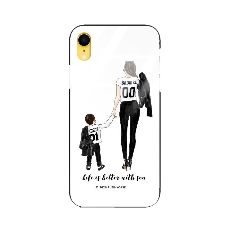 Etui Apple IPHONE XR, ST_MOMLIFE112 Wzory - FunnyCase