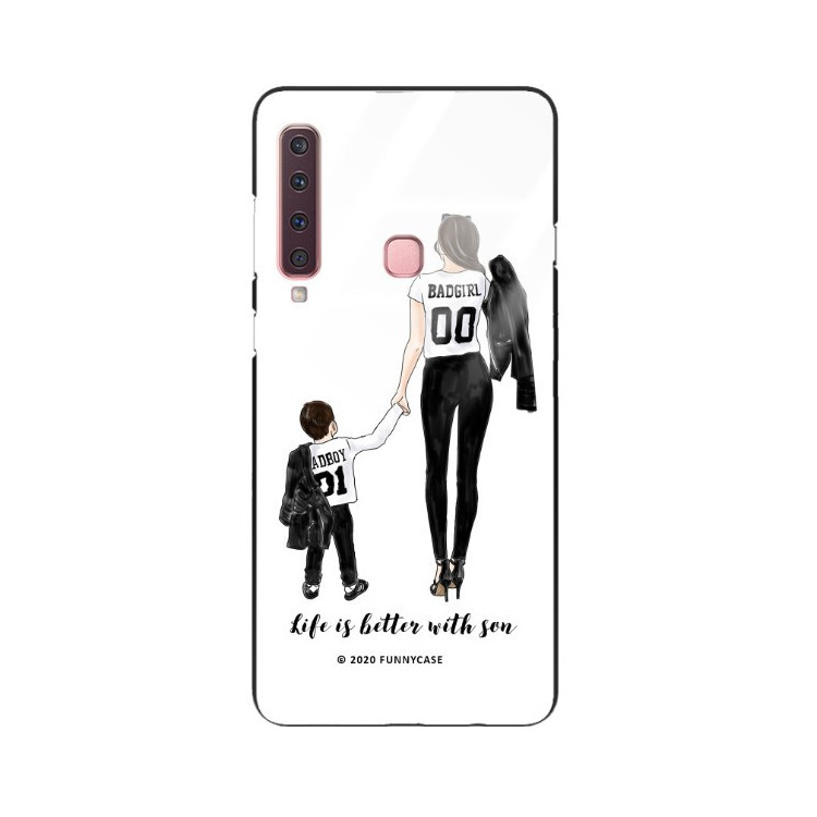 Etui Samsung GALAXY A9 2018, ST_MOMLIFE112 Wzory - FunnyCase