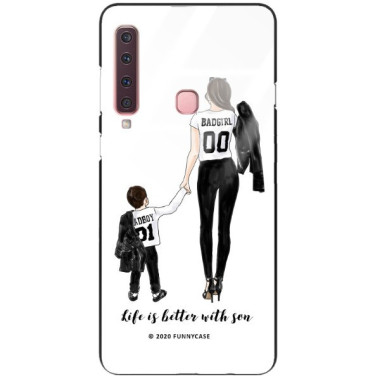 Etui Samsung GALAXY A9 2018, ST_MOMLIFE112 Wzory - FunnyCase