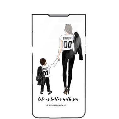 Etui Samsung GALAXY A80, ST_MOMLIFE112 Wzory - FunnyCase