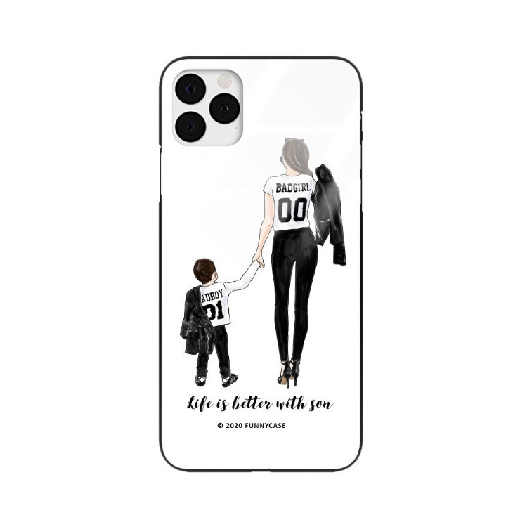 Etui Apple IPHONE 11 PRO MAX, ST_MOMLIFE112 Wzory - FunnyCase