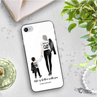 Etui Apple IPHONE 7 / 8, ST_MOMLIFE112 Wzory - FunnyCase