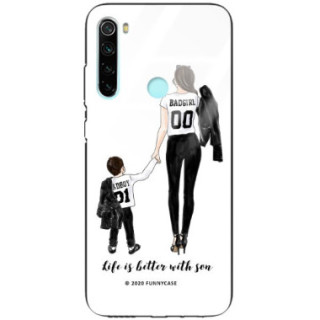 Etui Xiaomi REDMI NOTE 8, ST_MOMLIFE112 Wzory - FunnyCase