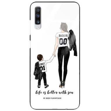 Etui Samsung GALAXY A70 / A70S, ST_MOMLIFE112 Wzory - FunnyCase