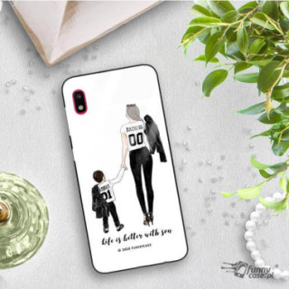 Etui Samsung GALAXY A10, ST_MOMLIFE112 Wzory - FunnyCase