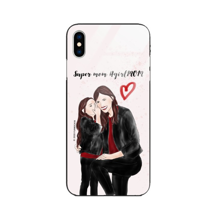 Etui Apple IPHONE X / XS, ST_MOMLIFE115 Wzory - FunnyCase