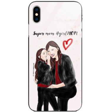 Etui Apple IPHONE X / XS, ST_MOMLIFE115 Wzory - FunnyCase