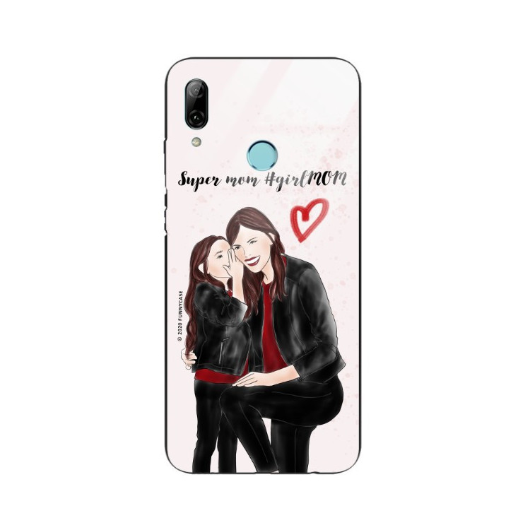 ETUI BLACK CASE GLASS NA TELEFON HUAWEI P SMART 2019 ST_MOMLIFE115