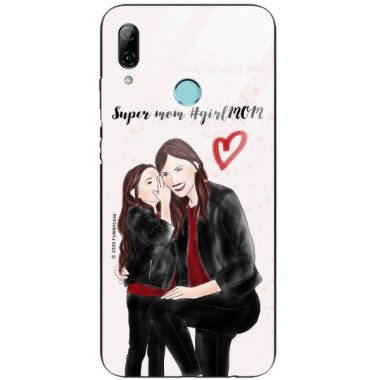 ETUI BLACK CASE GLASS NA TELEFON HUAWEI P SMART 2019 ST_MOMLIFE115