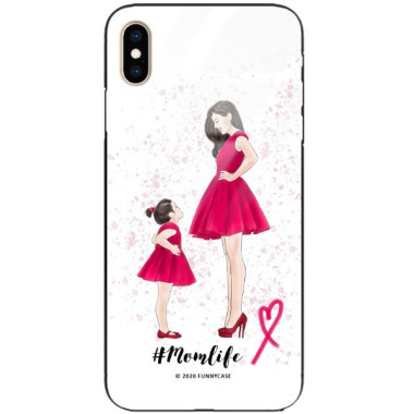 Etui Apple IPHONE XS MAX, ST_MOMLIFE116 Wzory - FunnyCase