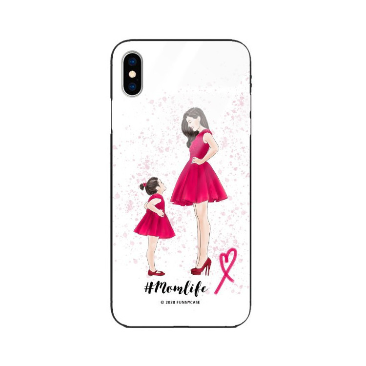 Etui Apple IPHONE X / XS, ST_MOMLIFE116 Wzory - FunnyCase