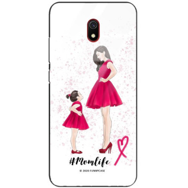 Etui Xiaomi REDMI 8A, ST_MOMLIFE116 Wzory - FunnyCase