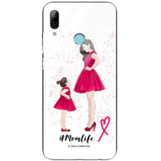 ETUI BLACK CASE GLASS NA TELEFON HUAWEI P SMART 2019 ST_MOMLIFE116
