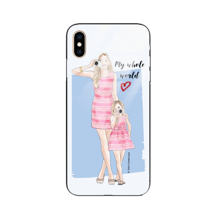 Etui Apple IPHONE XS MAX, ST_MOMLIFE117 Wzory - FunnyCase