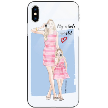 Etui Apple IPHONE X / XS, ST_MOMLIFE117 Wzory - FunnyCase