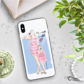 Etui Apple IPHONE X / XS, ST_MOMLIFE117 Wzory - FunnyCase