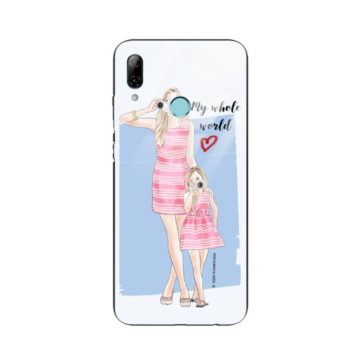 ETUI BLACK CASE GLASS NA TELEFON HUAWEI P SMART 2019 ST_MOMLIFE117