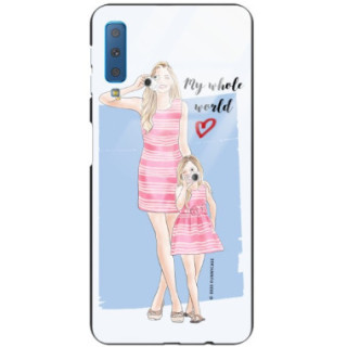 ETUI BLACK CASE GLASS NA TELEFON SAMSUNG GALAXY A7 2018...