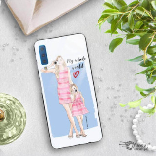 Etui Samsung GALAXY A7 2018, ST_MOMLIFE117 Wzory - FunnyCase