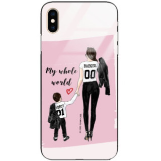 Etui Apple IPHONE XS MAX, ST_MOMLIFE119 Wzory - FunnyCase