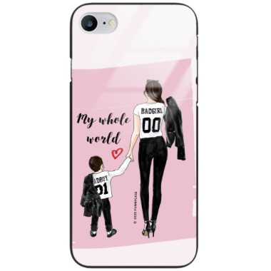 Etui Apple IPHONE 7 / 8, ST_MOMLIFE119 Wzory - FunnyCase