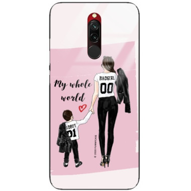 Etui Xiaomi REDMI 8, ST_MOMLIFE119 Wzory - FunnyCase