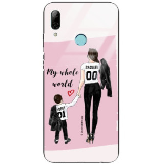 ETUI BLACK CASE GLASS NA TELEFON HUAWEI P SMART 2019 ST_MOMLIFE119