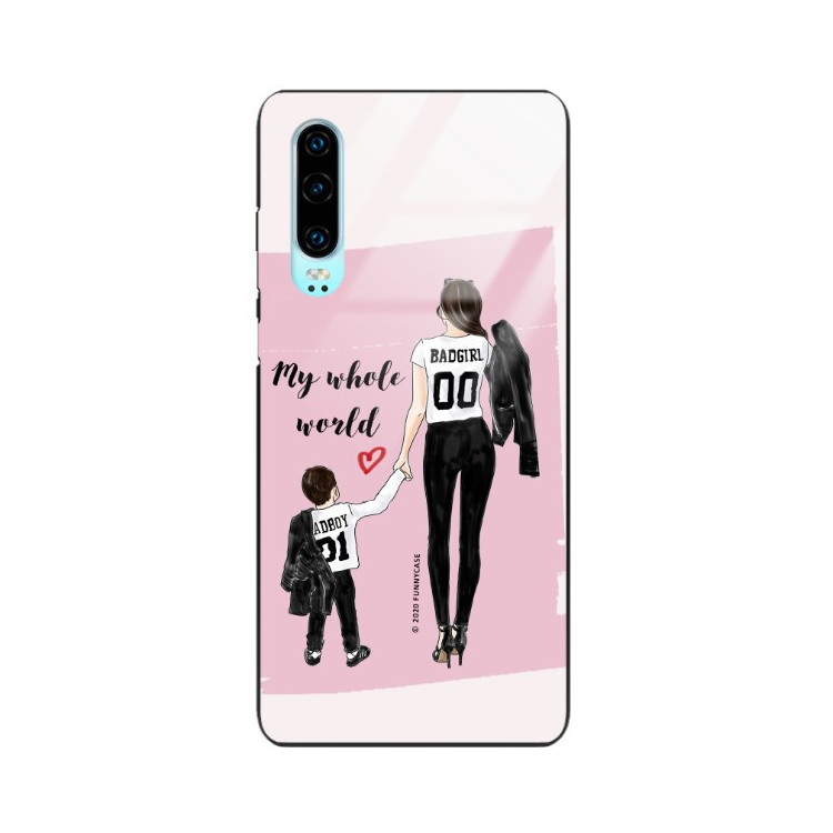 Etui Huawei P30, ST_MOMLIFE119 Wzory - FunnyCase