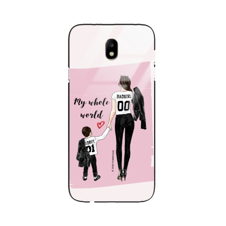 Etui Samsung GALAXY J7 2017 / J7 PRO, ST_MOMLIFE119 Wzory - FunnyCase