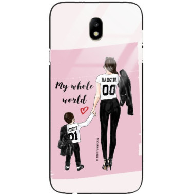 Etui Samsung GALAXY J7 2017 / J7 PRO, ST_MOMLIFE119 Wzory - FunnyCase