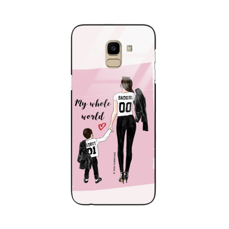 Etui Samsung GALAXY J6 2018, ST_MOMLIFE119 Wzory - FunnyCase
