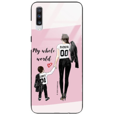 Etui Samsung GALAXY A70 / A70S, ST_MOMLIFE119 Wzory - FunnyCase