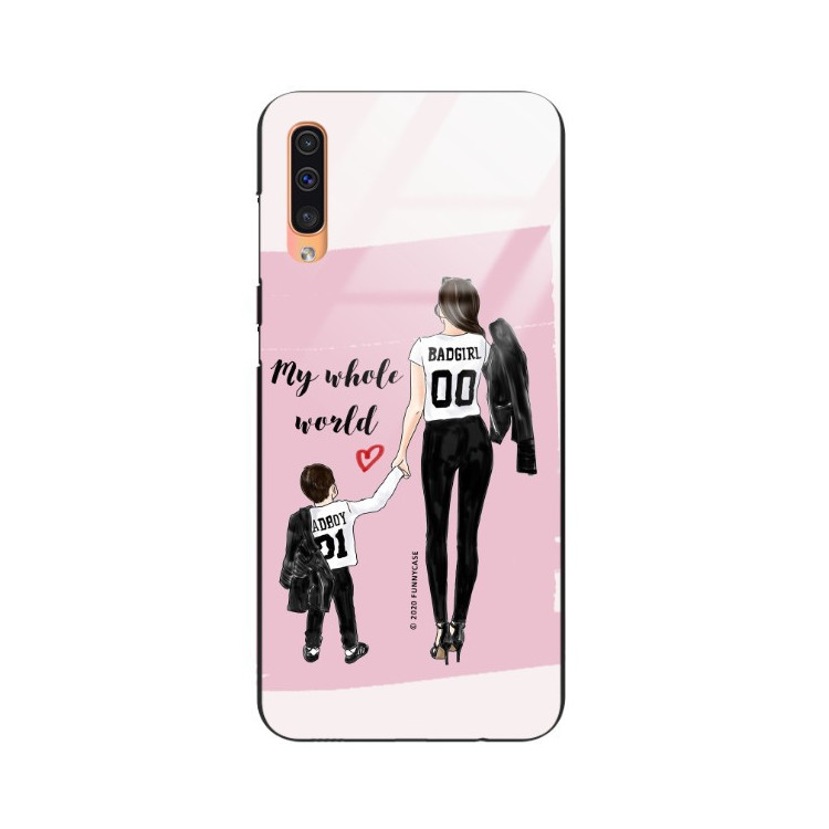 Etui Samsung GALAXY A50 / A30S / A50S, ST_MOMLIFE119 Wzory - FunnyCase