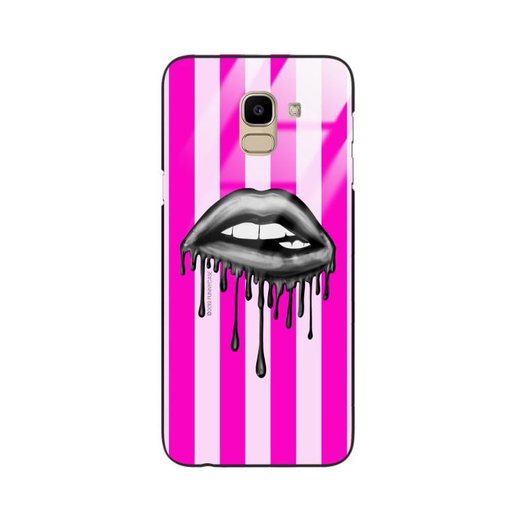 Etui Samsung GALAXY J6 2018, ST_RED118 Wzory - FunnyCase