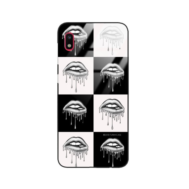 Etui Samsung GALAXY A10, ST_RED124 Wzory - FunnyCase