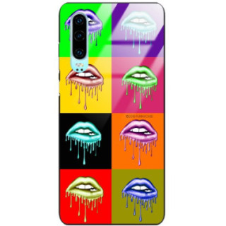 Etui Huawei P30, ST_RED126 Wzory - FunnyCase
