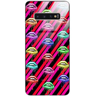 ETUI BLACK CASE GLASS NA TELEFON SAMSUNG GALAXY S10 PLUS...