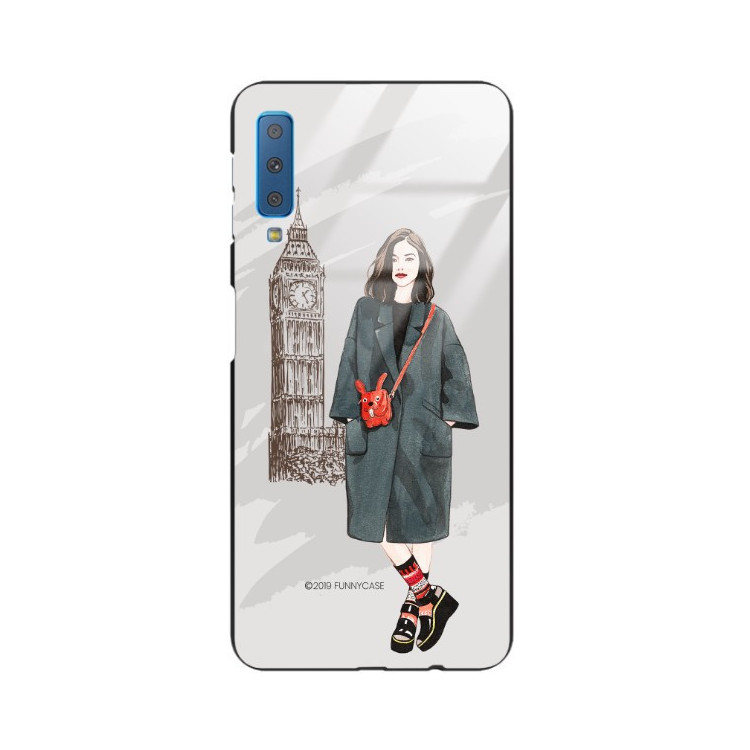 Etui Samsung GALAXY A7 2018, ST_STF100 Wzory - FunnyCase